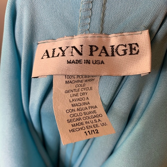 Alyn Paige Maxi Dress with Back Drape - Picture 8 of 8